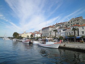 Šibenik harbour, Photo from Wikipedia Commons